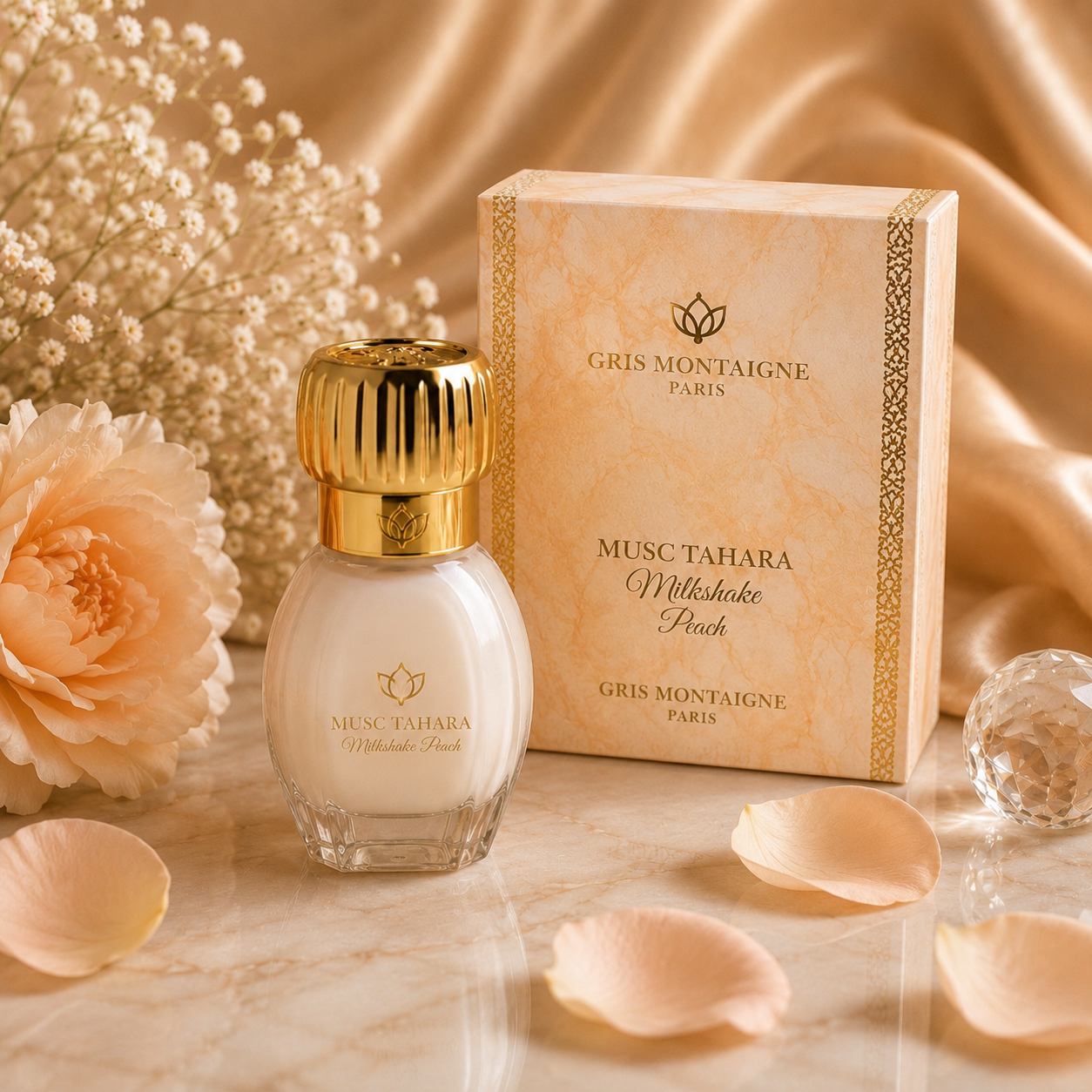MUSC TAHARA MILKSHAKE PEACH – Doçura Gulosa e Aveludada