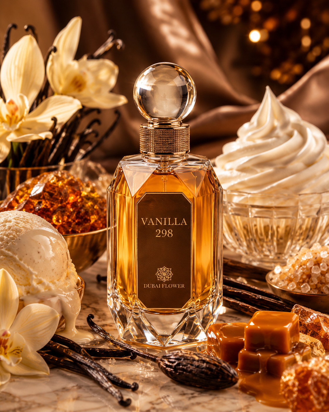 Collection Parfum Dubai Flower – Pure Love / Vanilla Lychee / Marshmallow