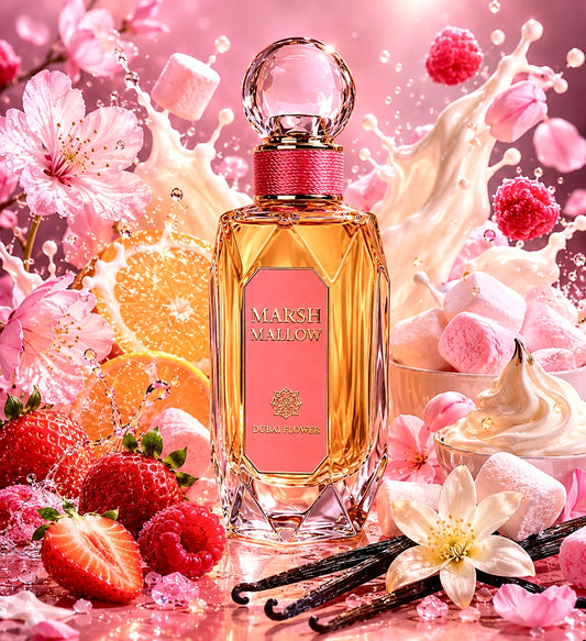 Collection Parfum Dubai Flower – Pure Love / Vanilla Lychee / Marshmallow